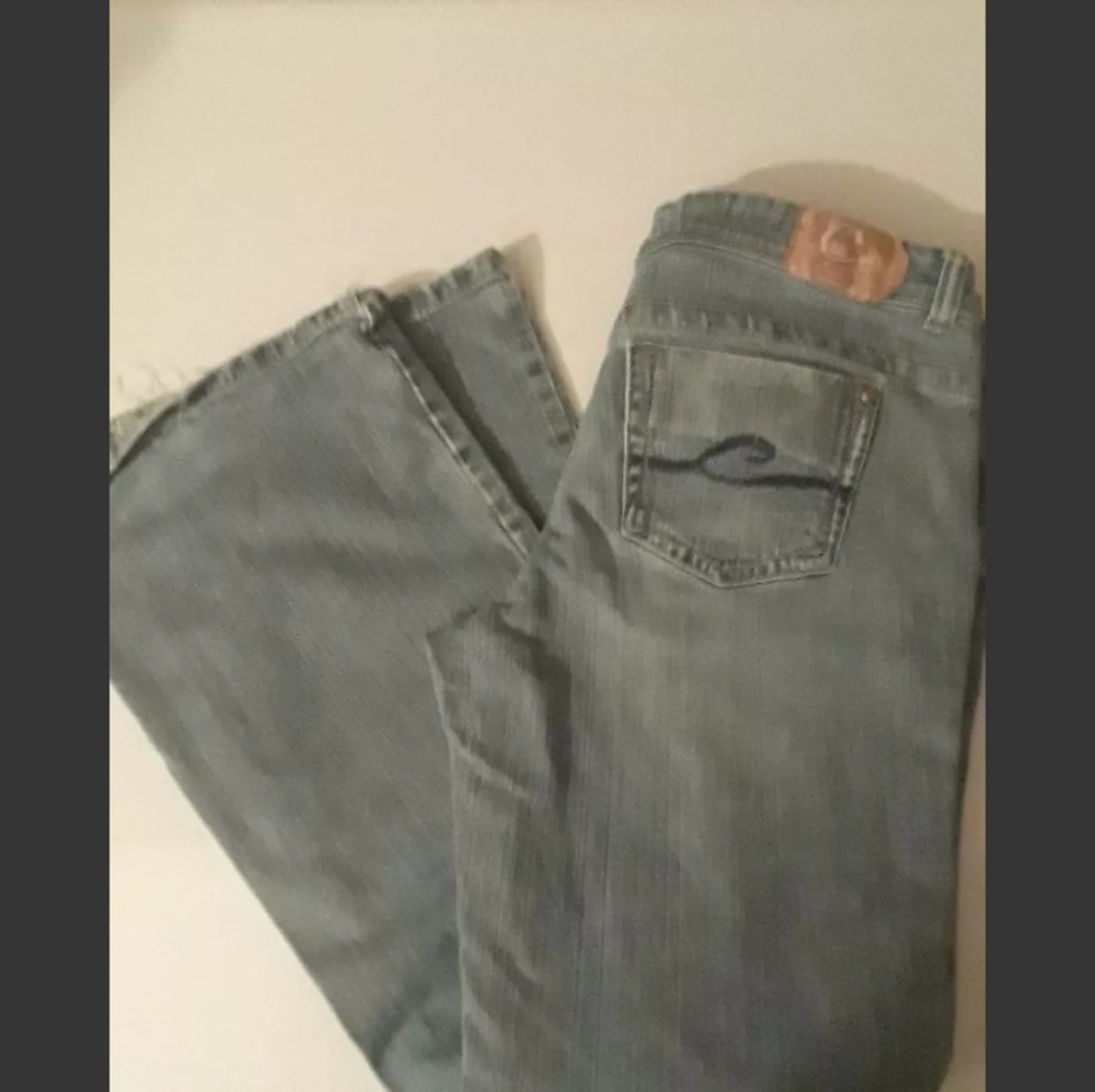 Candies Juniors Jeans Light Wash Flare Leg Distres
